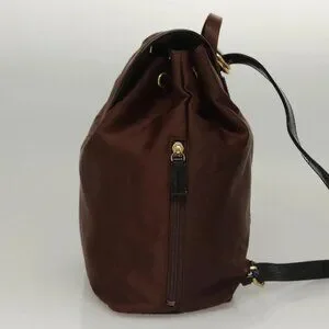Balenciaga | Bags | Balenciaga Backpack Nylon Brown Auth  display picture 2